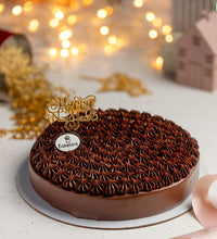 Belgium Chocolate New Year Cake