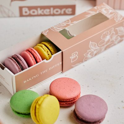 Macarons Set of 4 Flavours Box