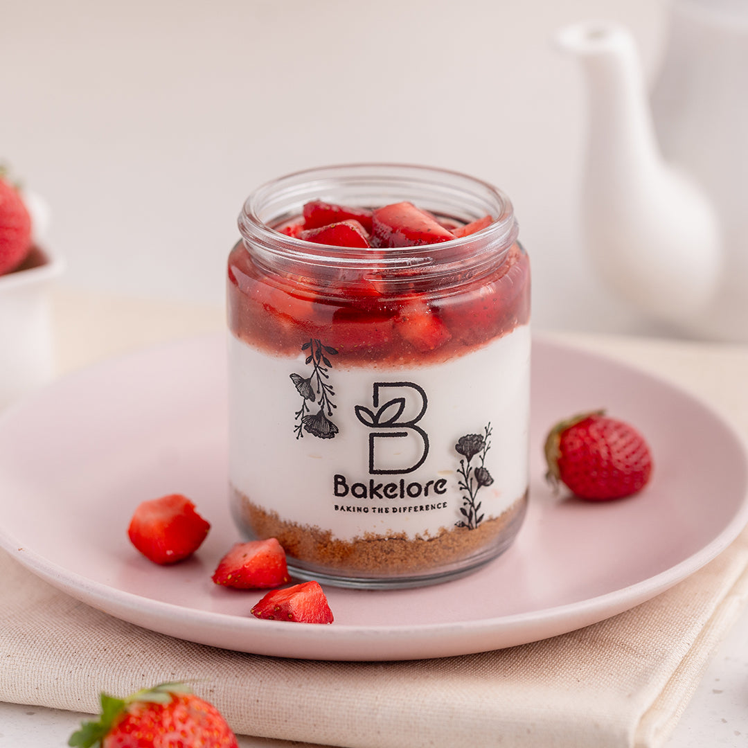 Strawberry Cheesecake Jar