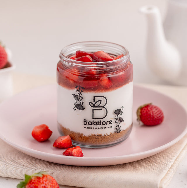 Strawberry Cheesecake Jar