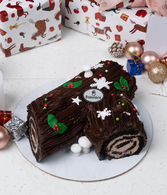 X-mas Chocolate Yulelog - Egg