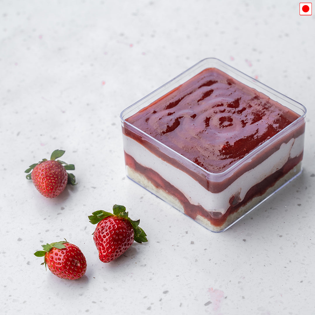 Strawberry Pudding Parfait